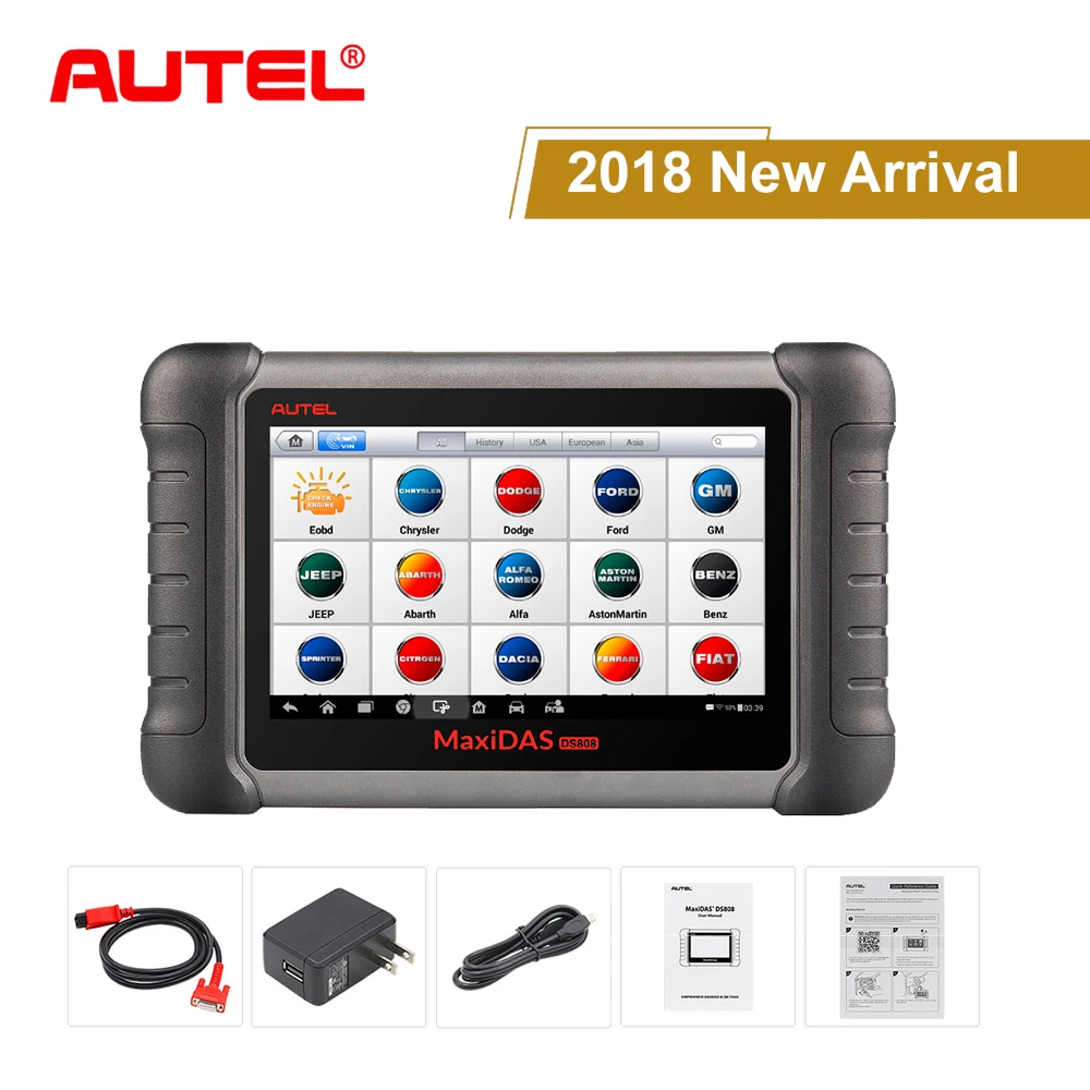 Autel Maxidas DS808K OBD2 Scanner Car Diagnostic Tool Automotive Scanner OBDII key coding same as Maxisys MS906 Code Reader Autel Maxidas DS808K OBD2 Scanner Car Diagnostic Tool Automotive Scanner OBDII key coding same as Maxisys MS906 Code Reader