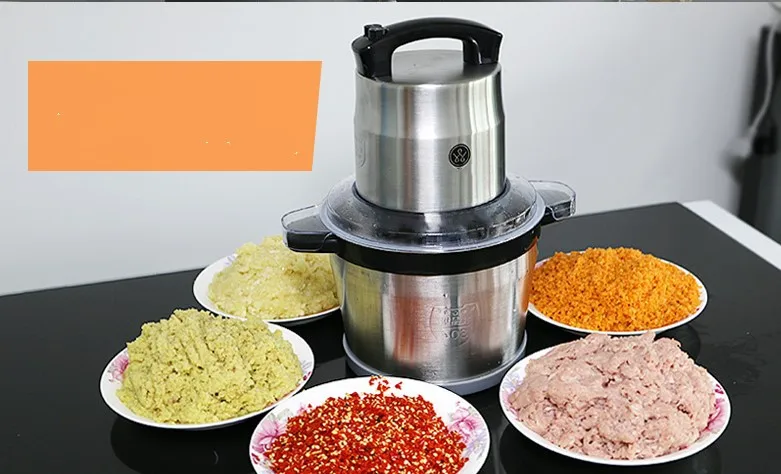 Электрическая мясорубка из нержавеющей стали 6 л|Мясорубки электрические| |