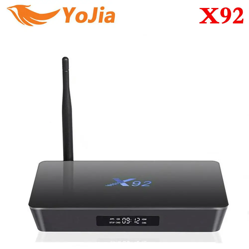  2G/3G 16GB/32GB Smart TV BOX X92 Amlogic S912 Android 7.1 TV Box 4K Media Player OctaCore KD Player