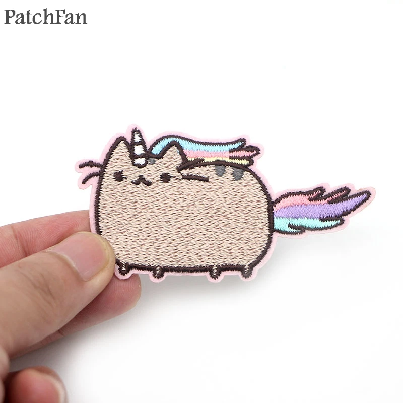 A0269 Patchfan из популярного мультфильма с героями мультфильмов платье майка вышитым