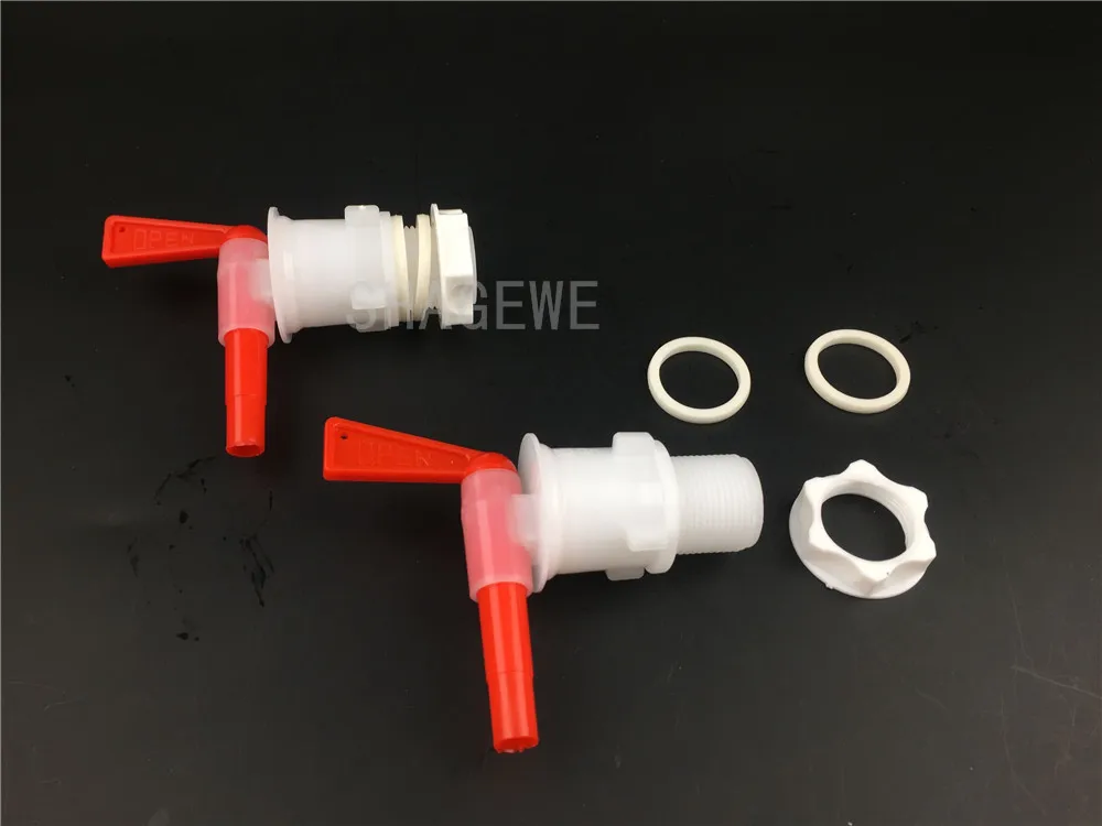2pcslot Home Brewing Bottle Plastic Spigot Homebrew Beer Tap Faucet Fermentation Wine Making Bucket Dispenser Barware (2)