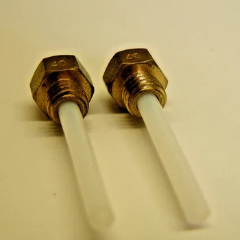 

2pcs MK7/8 Extruder Nozzle 0.4mm CTC Nozzle with Tube 1.75mm Filament M6 Threaded Brass 3D Printers Parts