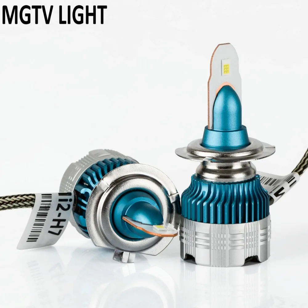 Mini H7 LED Car headlight 1 set super spotlight 60W/set ...