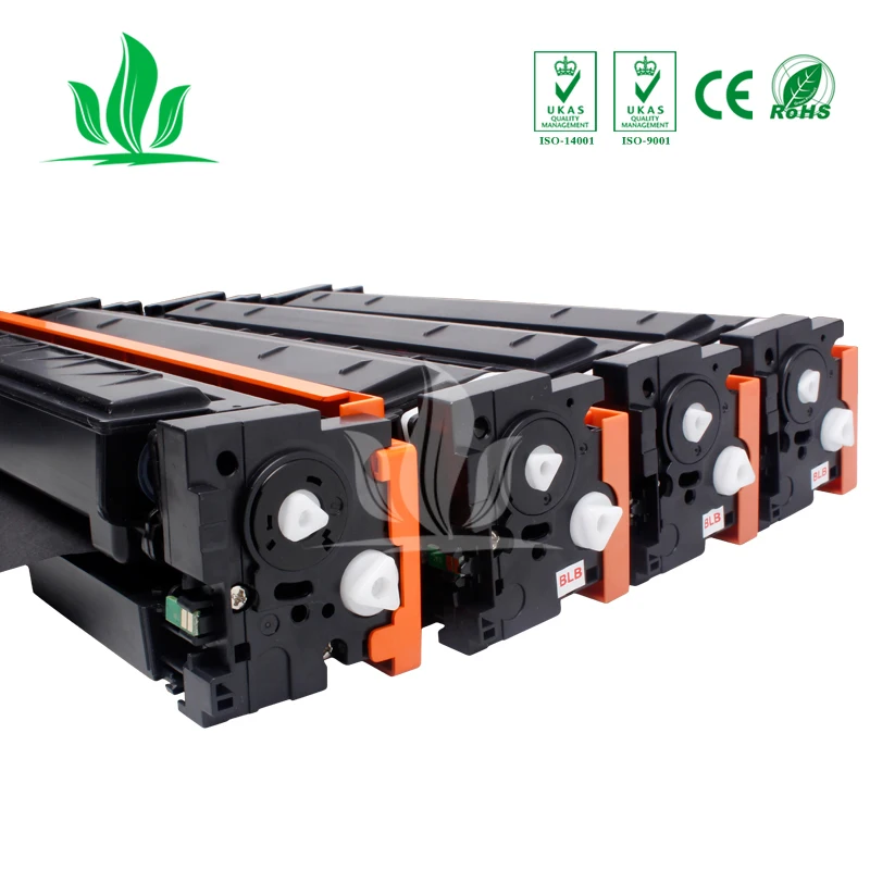 1 комплект 4 цвета CF400A CF401A CF402A CF403A тонер картридж совместимый для HP color Laserjet M252 M252dw
