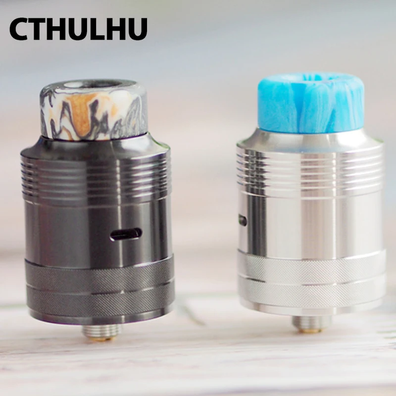 Оригинальный Cthulhu Mjolnir RDA с двойной камерой для рассеивания тепла и бокового