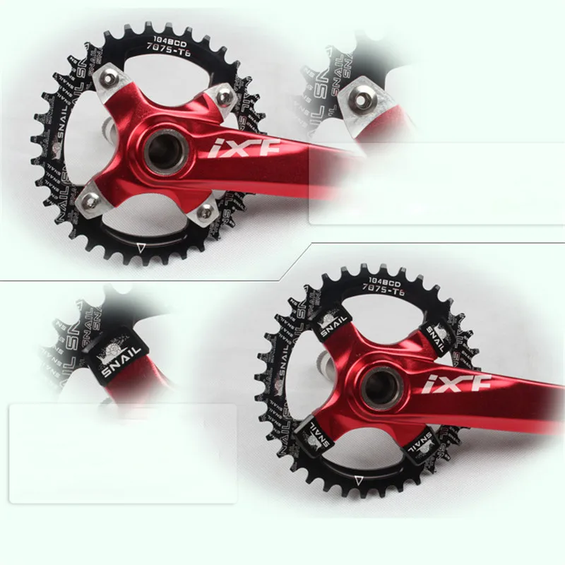 Улитка MTB велосипедные болты 7075 алюминиевый сплав одиночные для горного