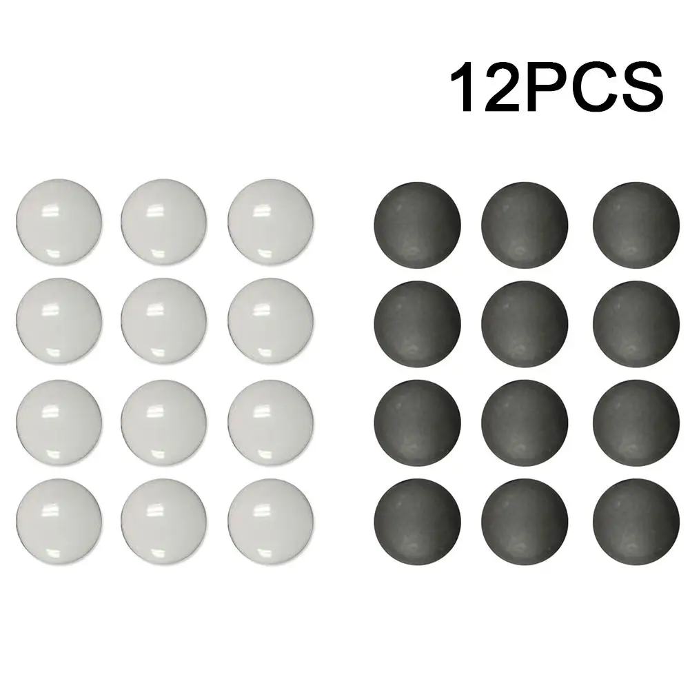 

12PCS Car Door Lock Screw Cap Protection Cover Door Anti - Rust Screw Cap Universal Waterproof Door Screw Cover