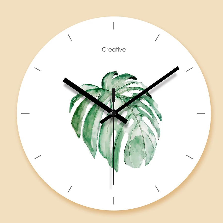 

Retro Wall Clock Modern Design Digital Vintage Clock Mechanism Creative Wall Watches Decor Kitchen Silent Clock Wooden 50Q138