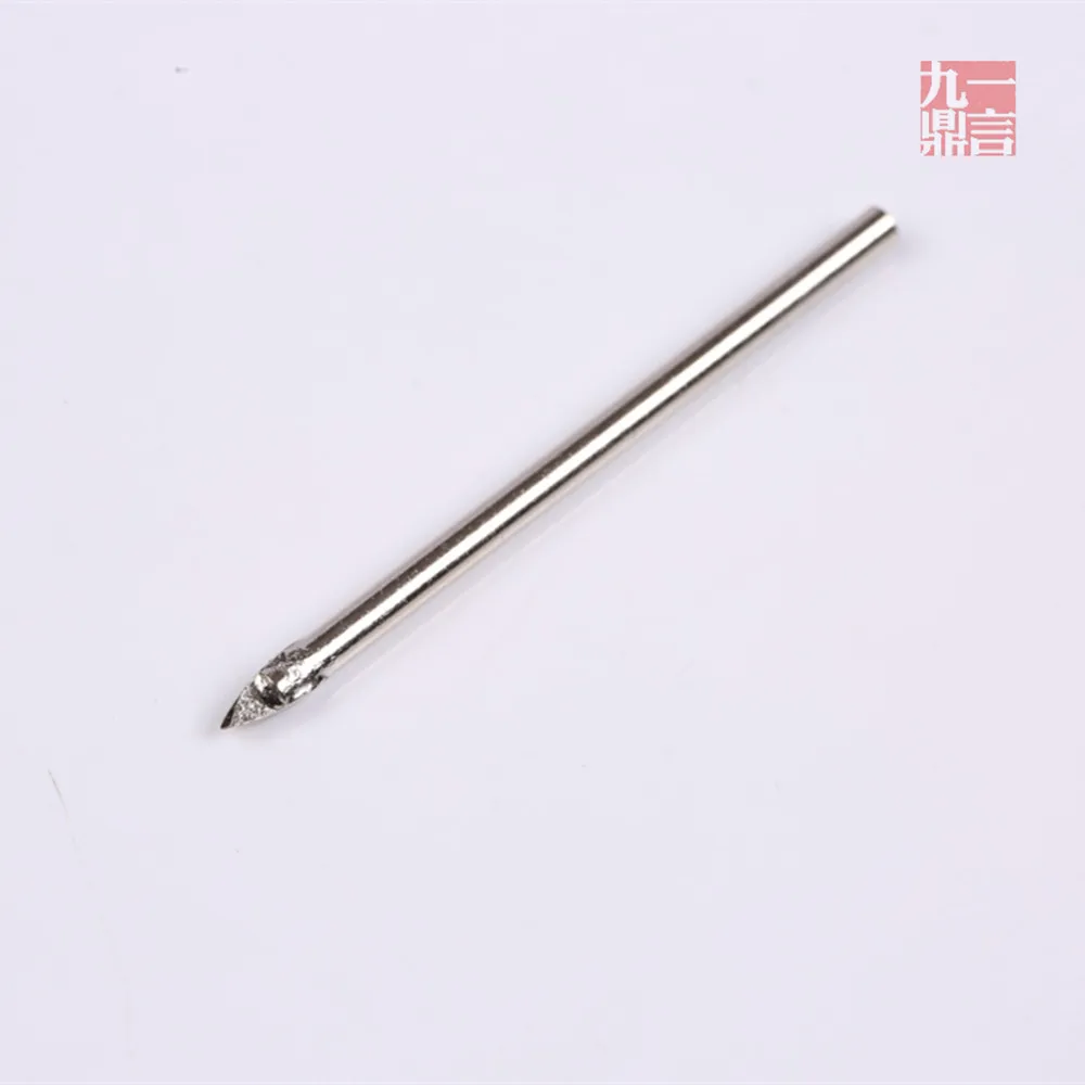 

5pcs/lot 3mm tungsten carbide drill bit with Unique spear point design hole drills for glass tile marble free shipping