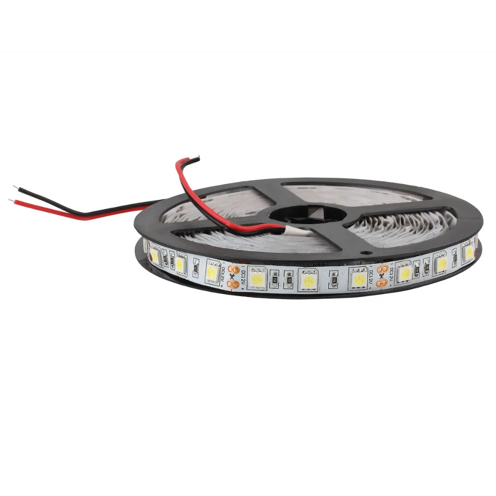 EPBOWPT Cool White Color 5M 16.4FT SMD 5050 300LEDs 60led/m Non-Waterproof Flexible Ribbon LED Strip Light for Valentine's Day