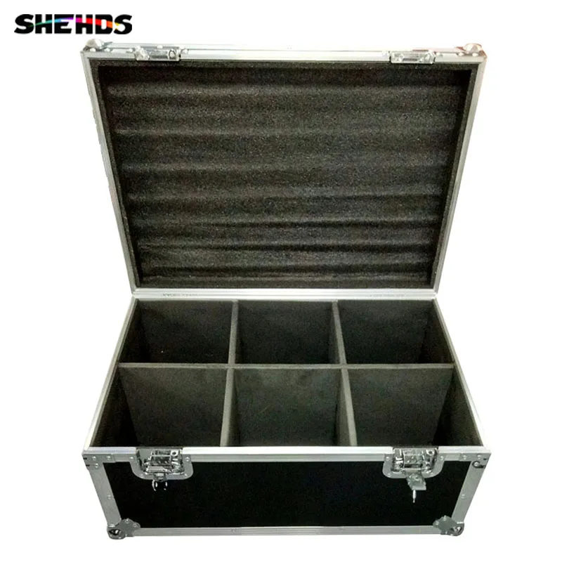 

Flight Case with 6/8 pieces LED 60W Spots Light Mini DMX Stage Moving 9/11 Channels DJ 8 Gobos effect Stage Lights