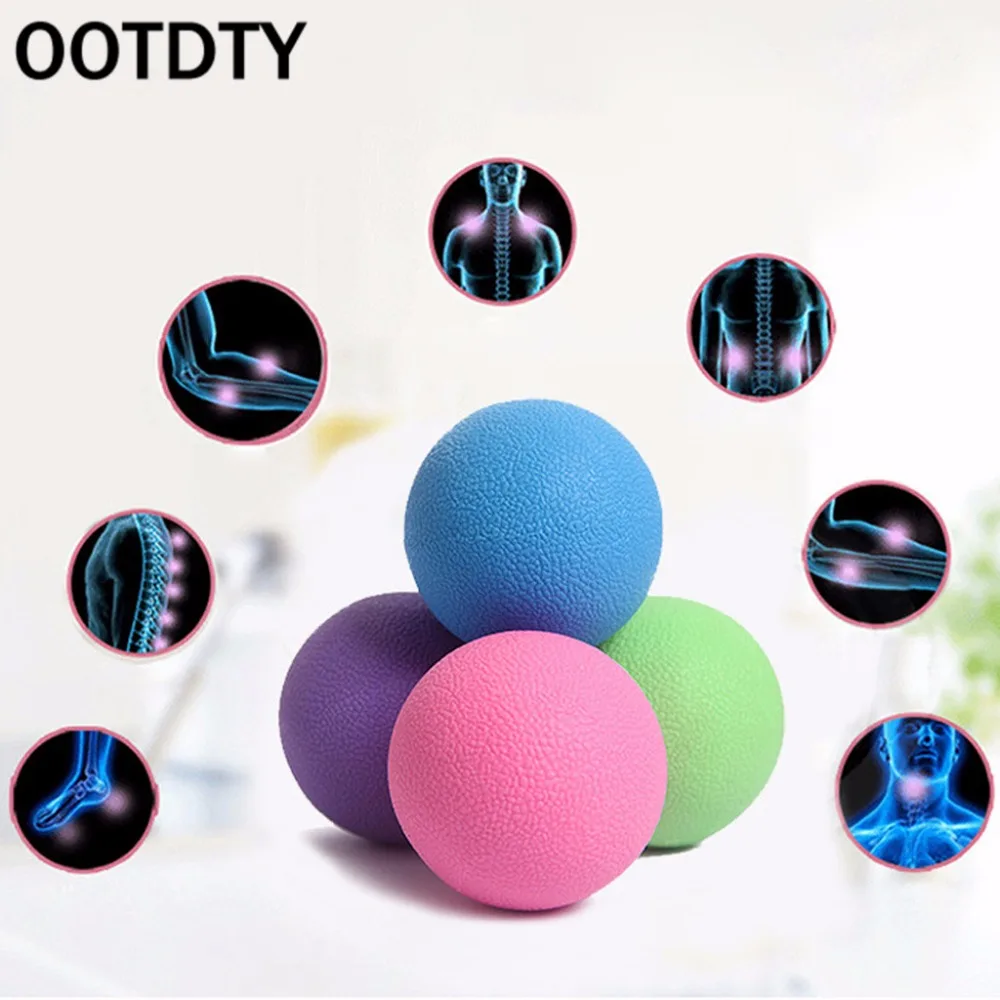 OOTDTY Лакросс Массаж Йога Мячи мобильность Myofascial триггер точка релиз тела Ball-P101