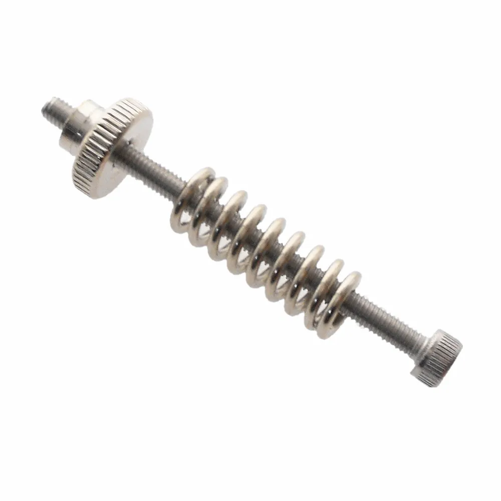 DuoWeiSi 3D Printer Parts Leveling Component Suite M3 Screw Leveling Spring Leveling Knob For 3D Printer Accessories
