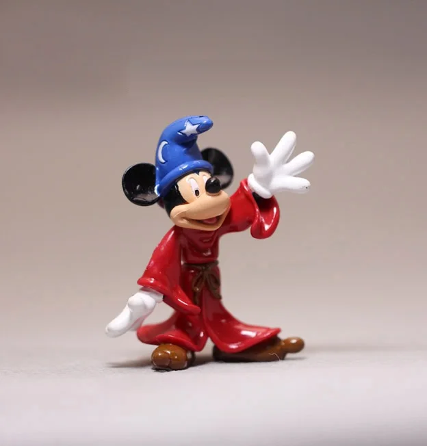 Пижама Микки Маус Disney милая редкая винтажная модель официанта из ПВХ игрушка