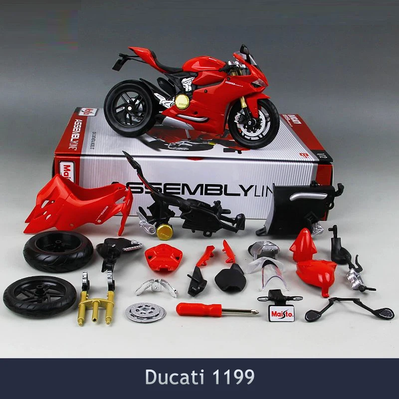 Brinquedos Diy сборка модель мотоцикла Игрушка Kawasaki несколько стилей 1:12 головоломка для ребенка подарок или коллекция