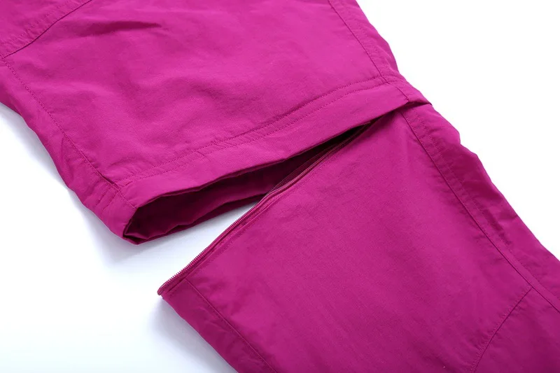 LANBAOSI, походные брюки-трансформер для женщин, на молнии, с открытыми штанинами, защита от солнца, быстросохнущая, антиуф, треккинговые спортивные прогулочные брюки