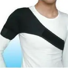 5% скидка Защитная опора на одно плечо Турмалин самонагревающийся наплечный коврик Магнитная терапия наплечный коврик armguards