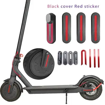 

Front Rear Wheel Cover Protective Shell Reflective Sticker U - Shaped Red For M365 Electric Scooter Electric Scooter Skateboard