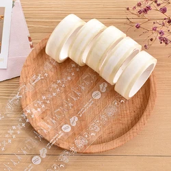 10M Cute Small Fresh Transparent Lace Washi Tape DIY Planner Masking Tape Adhesive Tapes Stickers Decorative Stationery Tapes 10M Cute Small Fresh Transparent Lace Washi Tape DIY Planner Masking Tape Adhesive Tapes Stickers Decorative Stationery Tapes