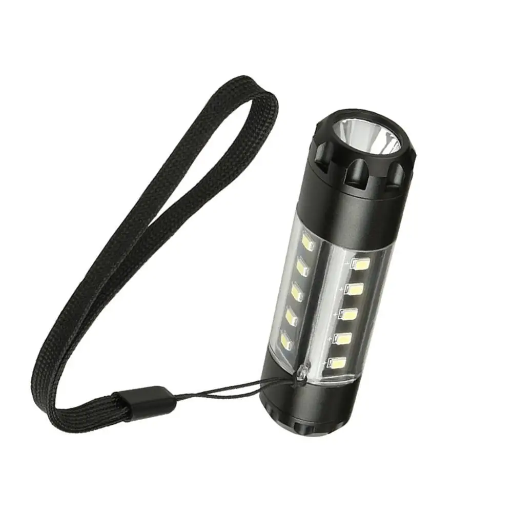 Алюминиевый сплав фонарик светодиодный супер яркий наружный для осмотра COB Woring USB