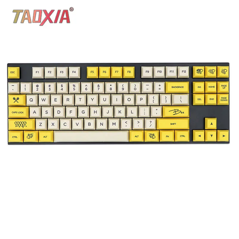 Новая сублимационная механическая клавиатура DSA Bee с колпачками клавиш GH60/64