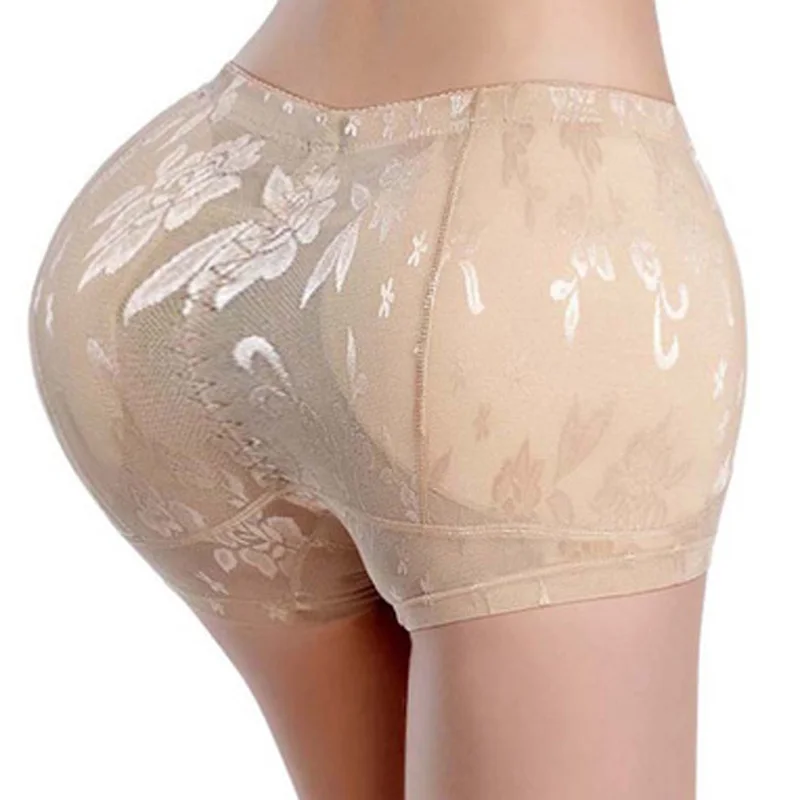 

RQRRSQ sexy women bottom push up panties Buttock Shaper underwear woman Butt Lifter Hip Enhancer plus size female padded panties