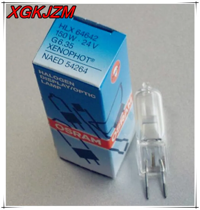 Новинка 64640/64642 G6.35 24V150W галогенные лампы m/медицинское оборудование 10 шт./лот +