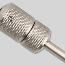 Ручка для тату из нержавеющей стали, самоблокирующийся 25 мм, ручка для тату, инструмент для тату, аксессуары, инструменты для вышивания, поставка Лидер продаж