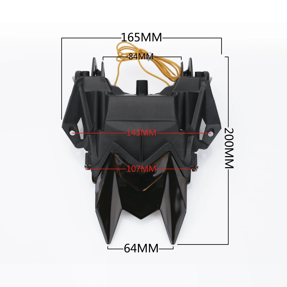 Аксессуары для мотоциклов светодиодный Перерыв Стоп Хвост светильник Пластик Дым Лен Указатель поворота светильник задний фонарь Поддержка для BMW S1000RR 2010