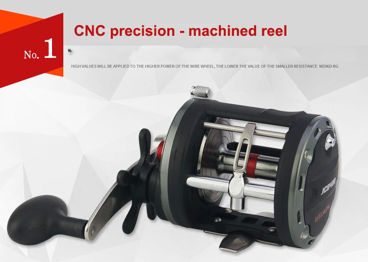 Reelsking max arraste 20kg carretel de tambor