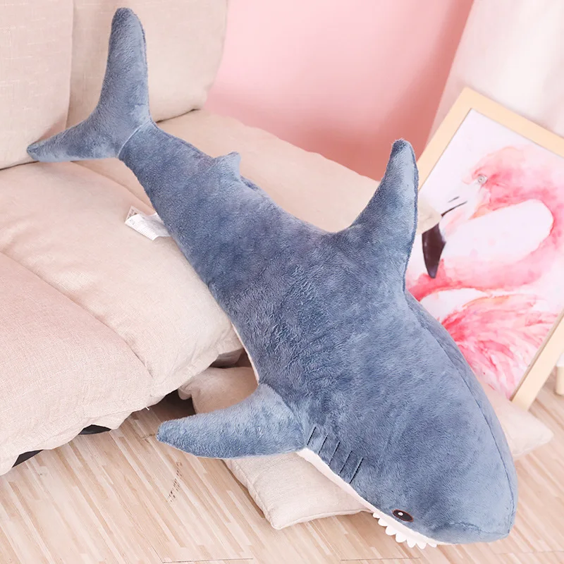 QWOK детская Акула Мягкие и плюшевые животные игрушки Megalodon Подушка для сна чтения
