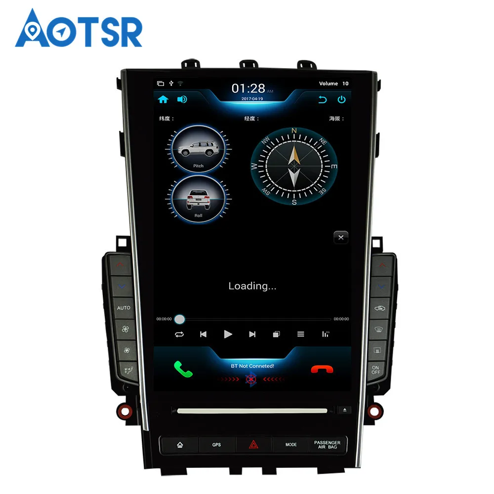 Flash Deal tesla style vertical screen car gps audio player for Infiniti QX50 Q50LQ QX60 support mirror link 1080P android tape recorder 3