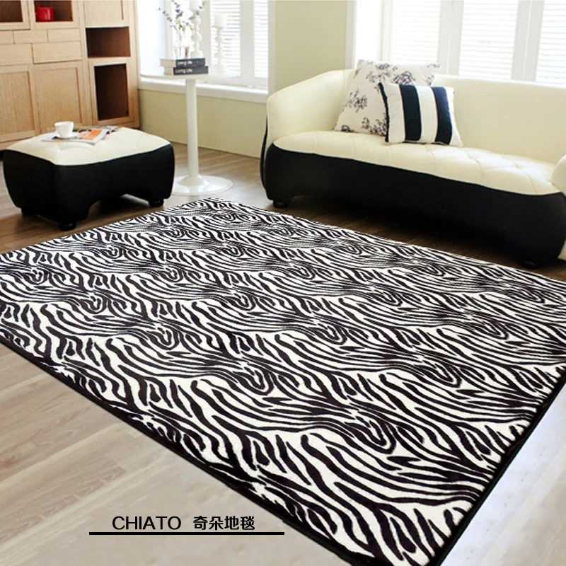 Compra alfombras de cebra online al por mayor de China, Mayoristas de
