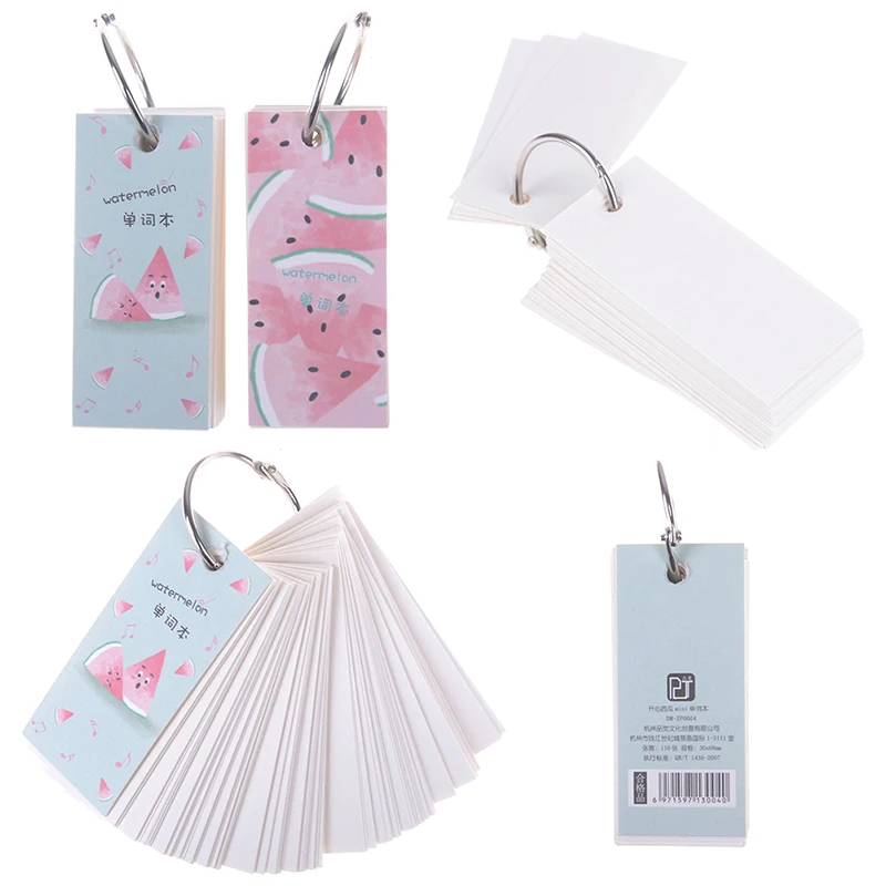 

1pc Lovely Mini Notebook School Supply Vocabulary Writing Reciting Book