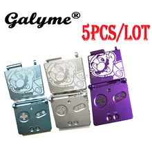 5 шт./партия, пластиковый корпус для замены корпуса, чехол, часть, подходит для NAND GameboyGB Advance SP, игровая консоль, чехол для мальчика с рисунком Mars Bros