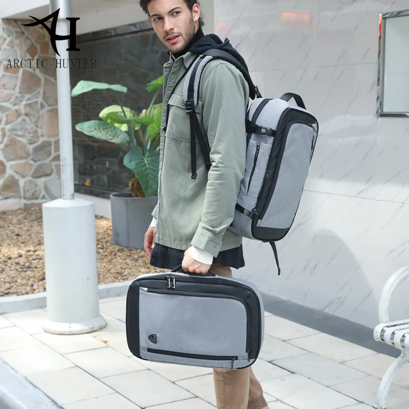 Ártico HUNTER desmontar multifunción 17 pulgadas portátil mochilas para Adolescente de negocios hombre Mochila hombres, Mochila de viaje, bolsa de Ártico HUNTER desmontar multifunción 17 pulgadas portátil mochilas para Adolescente de negocios hombre Mochila hombres, Mochila de viaje, bolsa de