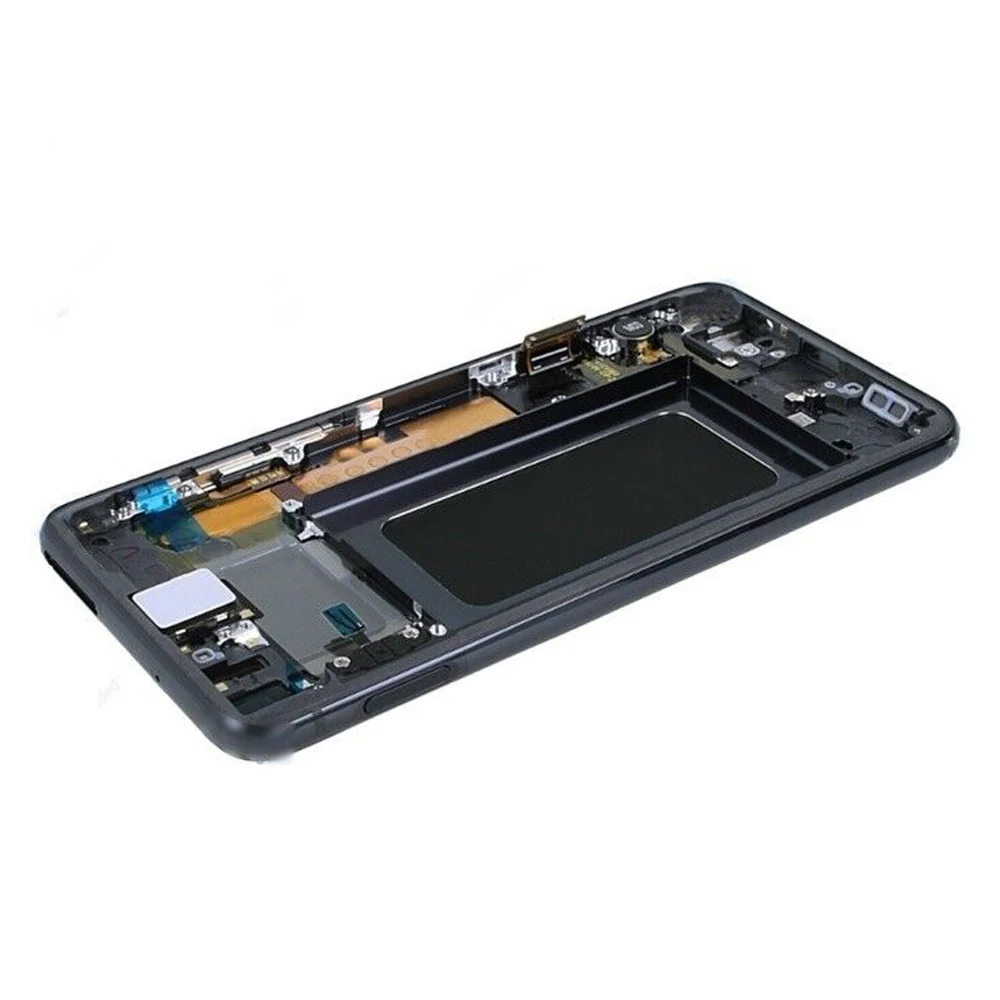 AMOLED ЖК дисплей для SAMSUNG Galaxy S10 дисплей сенсорный экран дигитайзер с рамкой Замена ЖК G973 дисплей