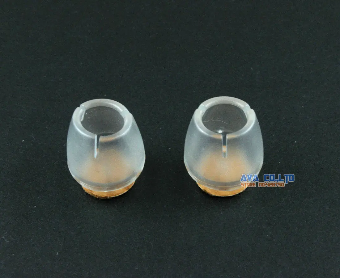 Chair Leg Cap Rubber Feet Protector Pad Cover Round Felt Base 40 Pcs 16*20mm