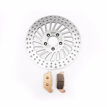 

BIKINGBOY Front Brake Disk Disc Rotor Brake Pads Kit For Harley Sportster XL 1200 V Seventy-Two X 2012 2013 X Forty Eight 10-13
