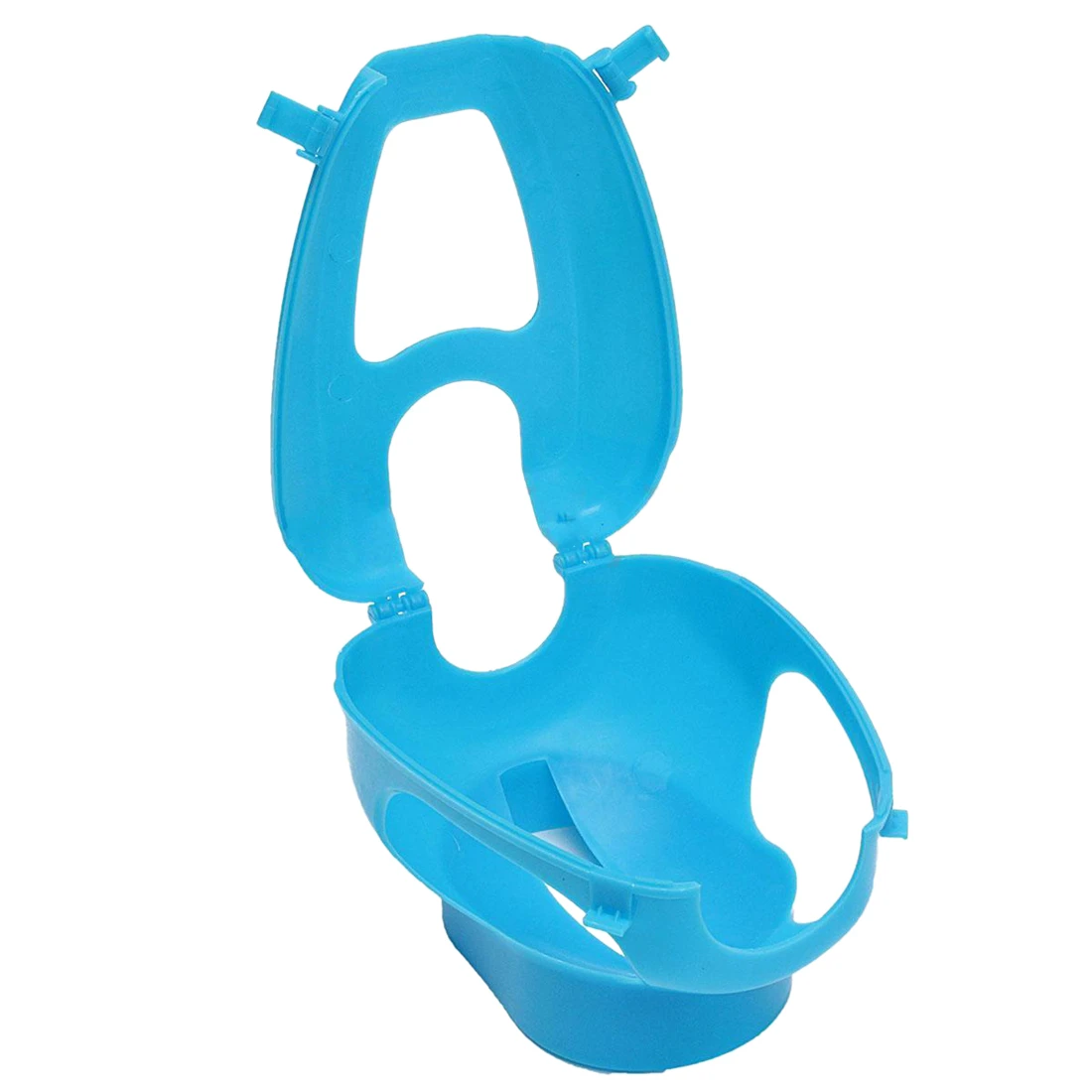 

Bird Feeding Tools Food Water Plastic Pigeon Holder Bird Fixed Frame Rack Feed Blue