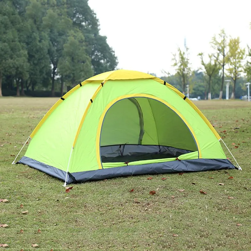 High Quality Single Layer Automatic Opening 2 Person Rainproof Outdoor