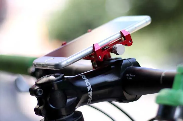 Металлический держатель для телефона с ЧПУ и ручкой велосипеда|handlebar for motorcycle|bicycle