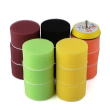 16 шт./компл. " губка плоская полировка Buff Pad набор инструментов для воздуха шлифовальный станок автомобиля полировщик Thread-M6X1 автомобиль-Стайлинг Детализация