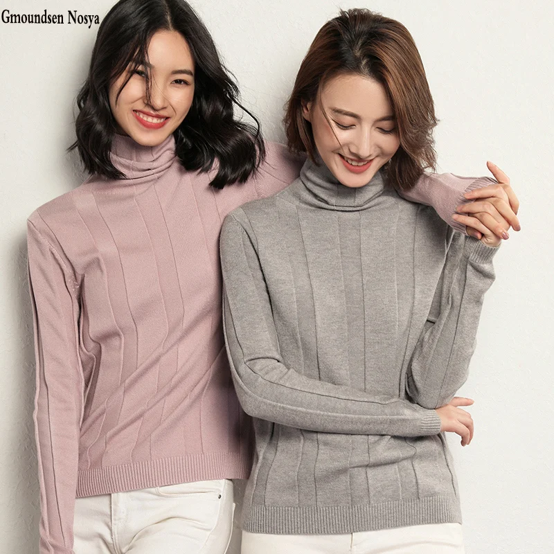 

new sweater women turtleneck Cashmere sweater pullover women knitted sweater Slim fit winter clothes women Large size sweaters
