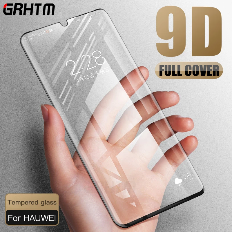 Huawei P30 Pro Screen Protector Tempered Glass For Huawei Mate 20X 20 Pro Lite Huawei P30 Lite 9D Full Cover Protection Glass