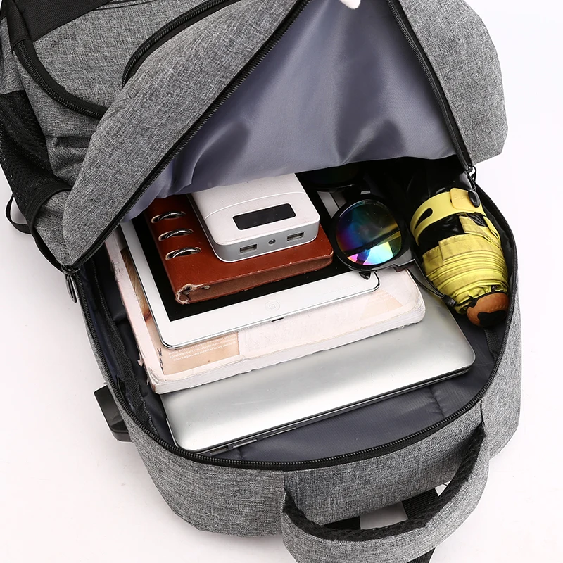 Модный мужской рюкзак, студенческий рюкзак с зарядкой для ноутбука, износостойкий рюкзак, школьные сумки для мальчиков-подростков, Mochila
