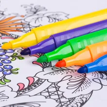 12/18/24 Цвета художественный Маркер ручки для рисования набор акварель стационарный нетоксичные «вареного Джинса художественный маркер ручка для рисования расходные материалы