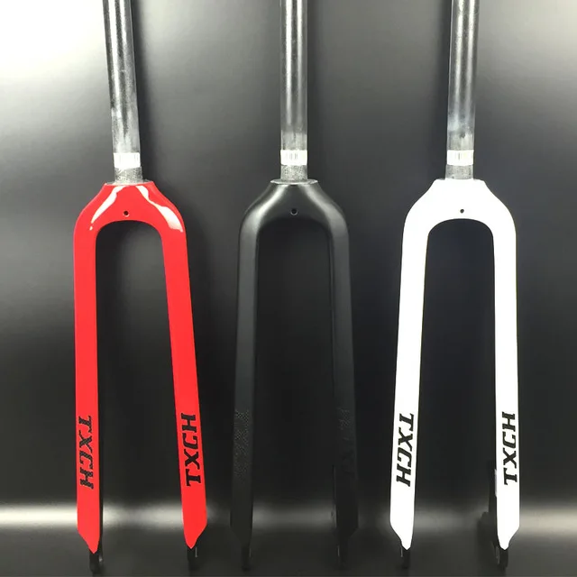 

Bicycle Accessories All Carbon Fiber Bicycle Straight Pipe Fork Cutter Brake Diameter 28.6 / 495/29/26 / 435mm