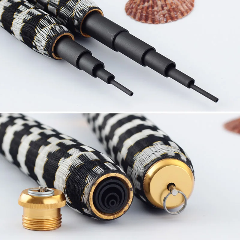 Hot 2.7m-7.2m Telescopic Carbon Fiber Super Hard Ultra Light Type Carp Fishing Pole Stream Fishing Rod Hand Pole Fishing Hooks