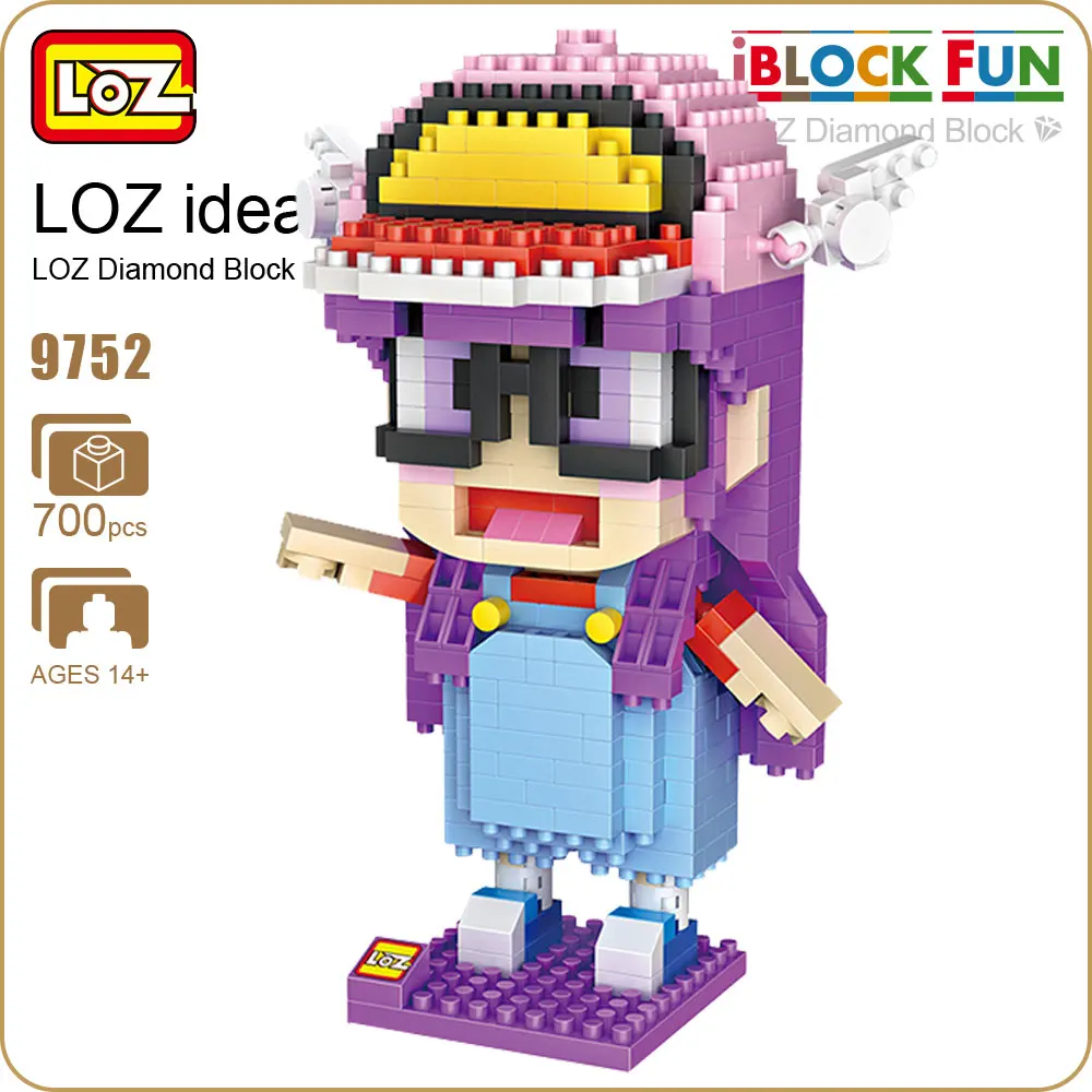 LOZ Diamond Blocks Character Janpan Anime Figurine Girl For Kids Figure